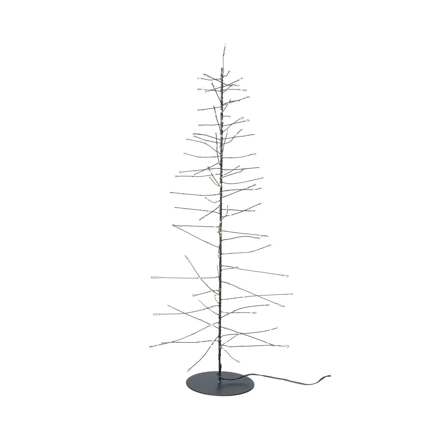 Metallbaum mit LED